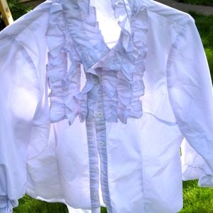 1800s civil war dress with an A line petticoat